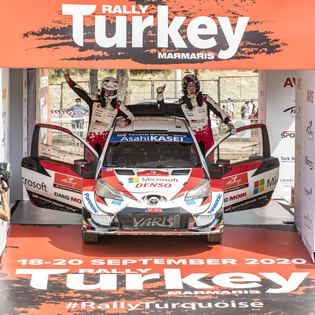 2020 WRC - Rally Turkey - 1st place E. Evans / S. Martin (Lenormand/DPPI)