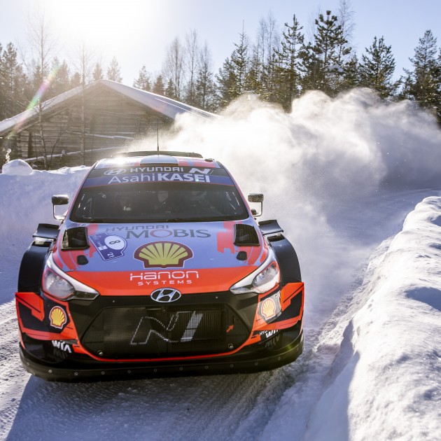 2021 WRC - Arctic Rally Finland - O. Tänak/M. Järveoja  (Photo Nikos Katikis / DPPI)
