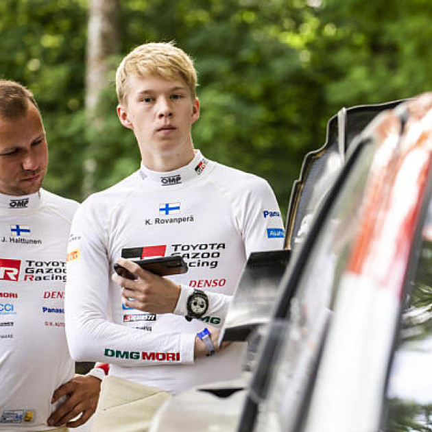 2021 WRC - Rally Estonia - Kalle Rovanperä (right) and codriver Jonne Halttunen (left) - DPPI Media / N. Katikis