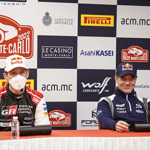 2022 WRC - Rallye Monte-Carlo - Pre-event FIA press conference - Sébastien Ogier and Sébastien Loeb