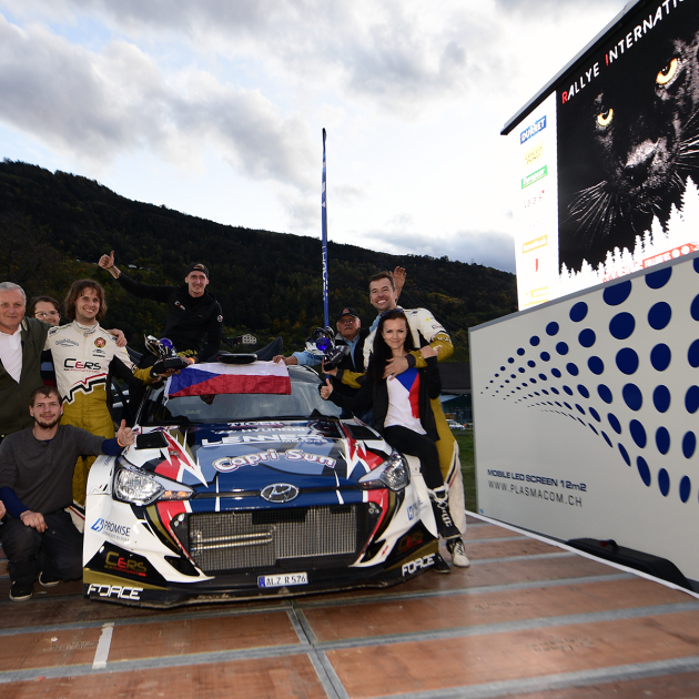 2019 ERT Final - Rallye International du Valais - Winners Ondřej Bisaha / Petr Těšínský