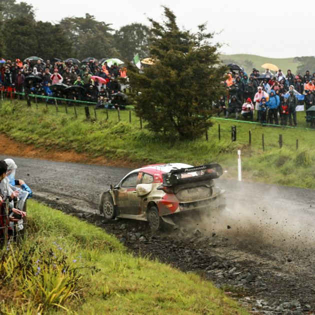 69 ROVANPERA Kalle (fin), HALTTUNEN Jonne (FIN), Toyota Gazoo Racing WRT, Toyota GR Yaris Rally 1, action during the Rally New Zealand 2022, 11th round of the 2022 WRC, from September 29 to October 2, 2022 at Auckland, NZ (photo Nikos Katikis / DPPI)