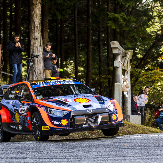 2022 WRC - Rally Japan - T. Neuville/M. Wydaeghe, Hyundai Shell Mobis WRT (photo: Nikos Katsikis / DPPI)