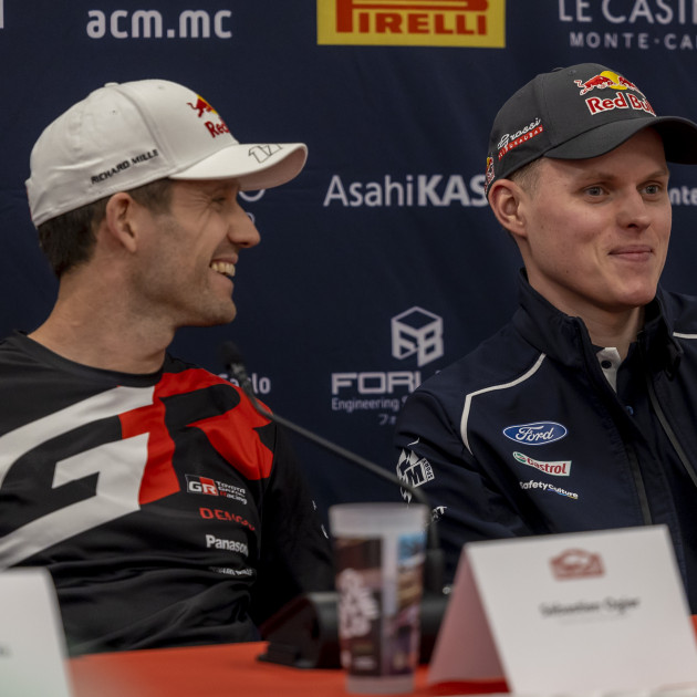 Sebastien Ogier and Ott Tänak