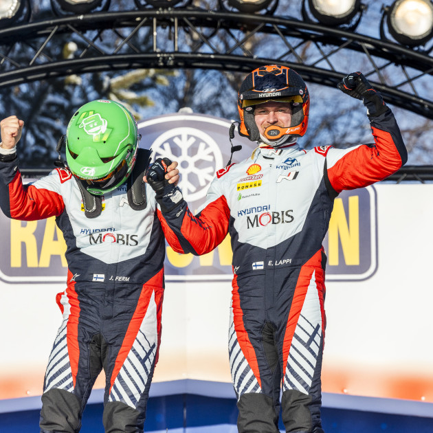 2024 WRC - Rally Sweden - Esapekka Lappi and Janne Ferme, Hyundai Shell Mobis WRT