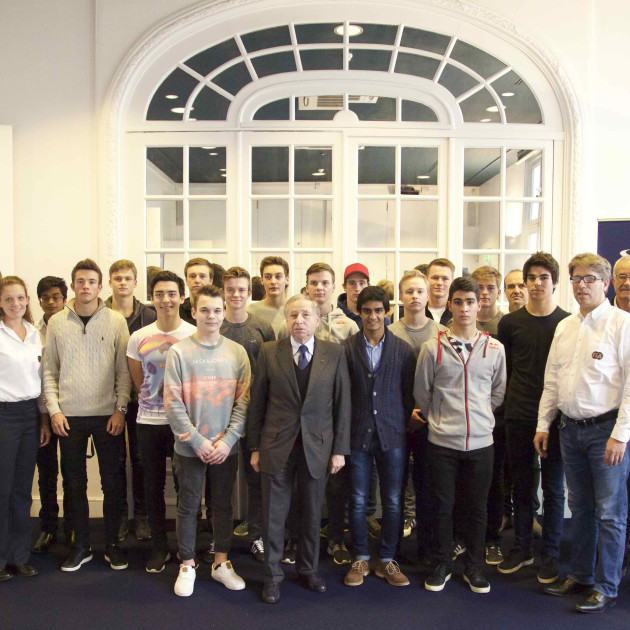 Training Course for FIA F3 European Championship drivers in Paris