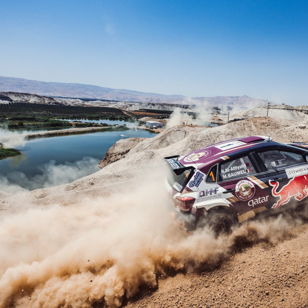 2022 Jordan Rally - Nasser Saleh Al-Attiyah/Mathieu Baumel (photo: Rally Jordan organisers)