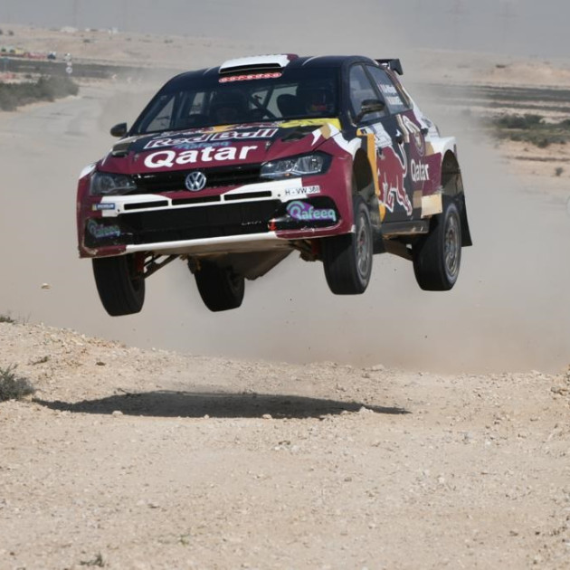 MERC - Qatar Rally - Nasser Al-Attiyah / Mathieu Baumel 