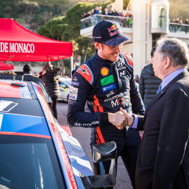 2020 Rallye Monte-Carlo - FIA President Jean Todt &amp; Thierry Neuville (Bastien Roux)
