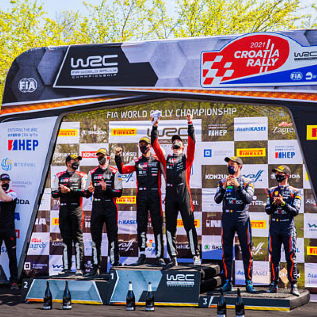 2021 Rally Croatia - Final Podium