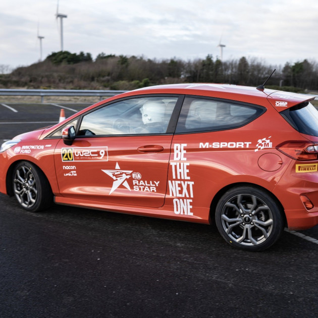 FIA Rally Star - Partners OMP and Bell Racing Helmets