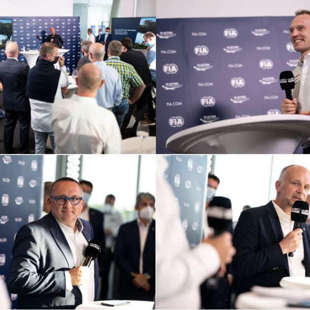 2022 WRC Hybrid Event Munich 6 September - Jona Siebel, Yves Matton, Jari-Matti Latvala, Xavier Mestelan Pinon