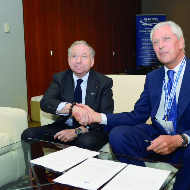 NEW FIA AND PIRELLI FOUR-YEAR AGREEMENT IN SUPPORT OF THE FIA ACTION FOR ROAD SAFETY CAMPAIGN
