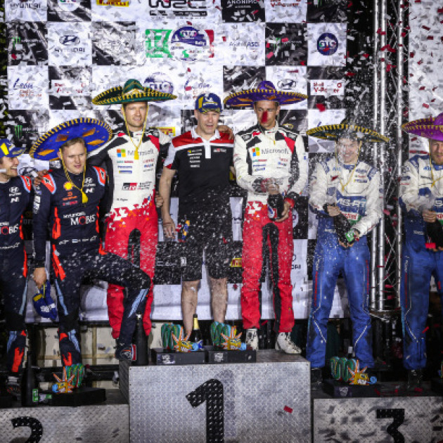 2020 WRC - Rally Mexico - Podium