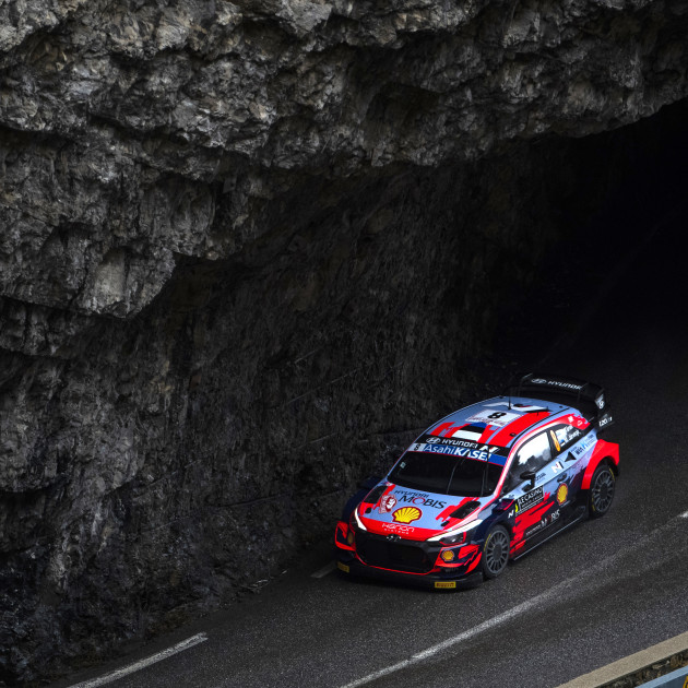 2021 WRC - Rallye Monte-Carlo - O. Tänak/M. Wydaeghe (photo Red Bull Content Pool)