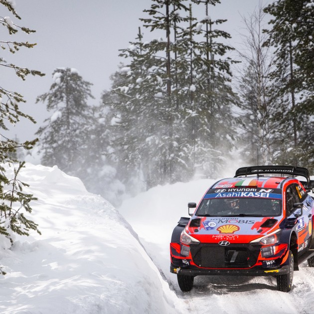 2021 WRC - Arctic Rally Finland - O. Tänak / M. Järveoja (photo Jaanus Ree / Red Bull Content Pool)