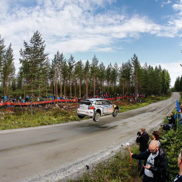 WRC 2015 rally finland day 1