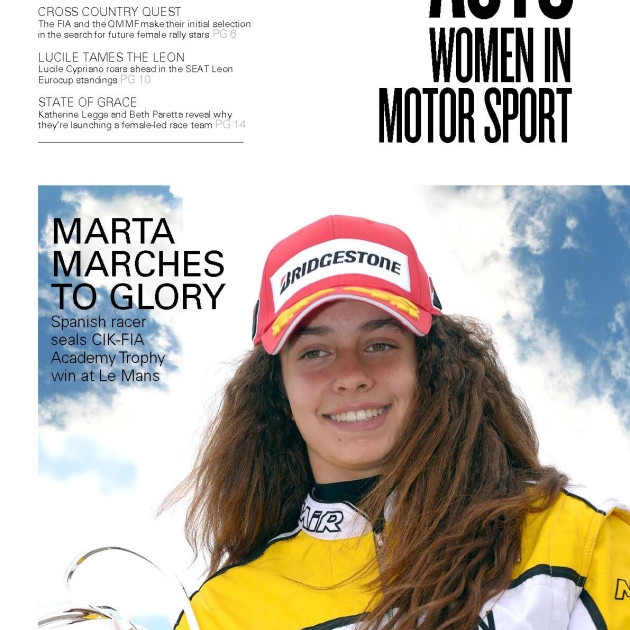 Women In Motorsport Marta Marches