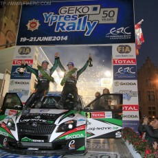 ERC 2014 - Geko Ypres Rally 