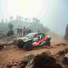 Desafío Ruta 40, Overdrive Racing’s Yazeed Al-Rajhi and Timo Gottschalk 