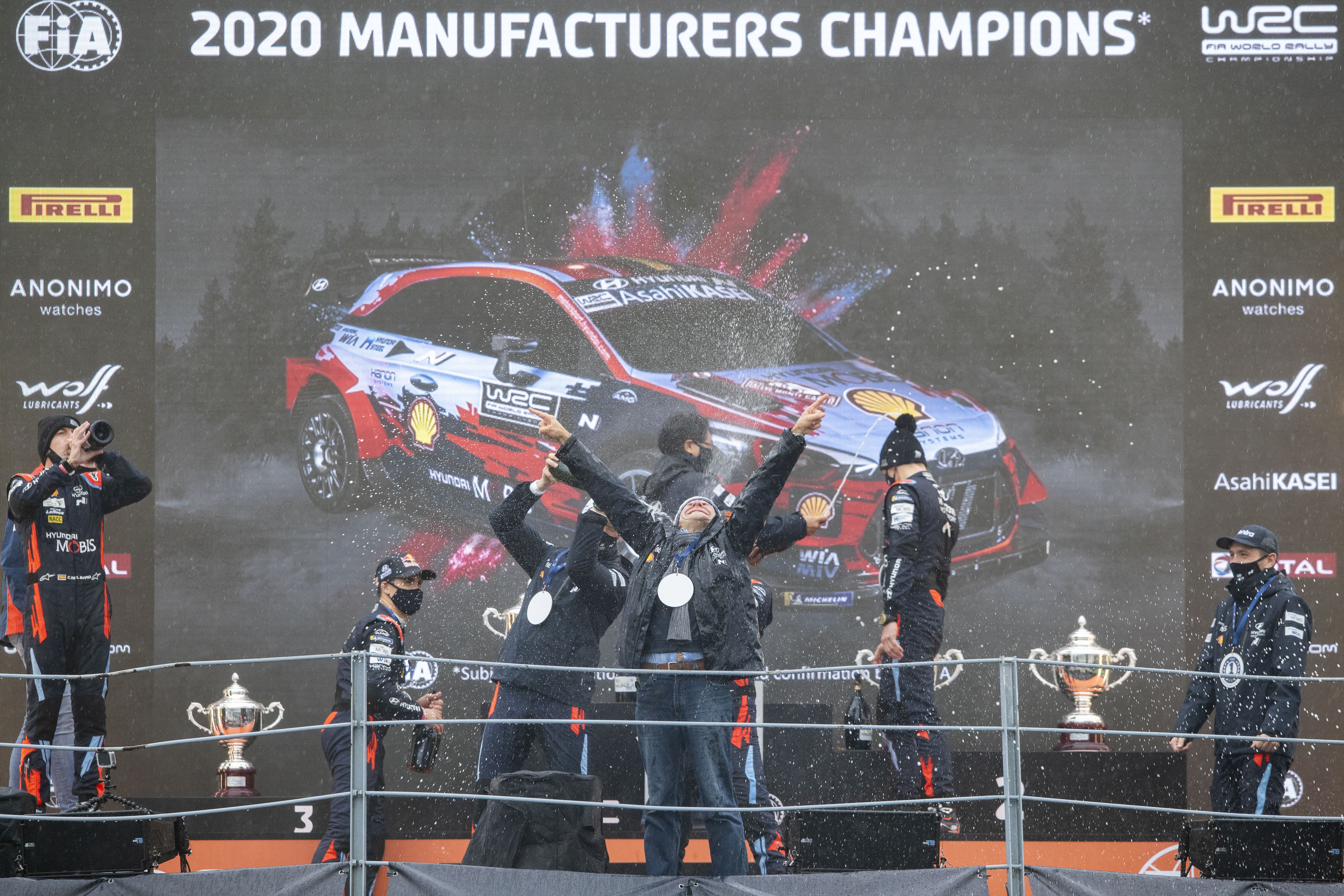 2020 WRC - ACI Rally Monza - Hyundai Manufacturers Champions (Photo DPPI)