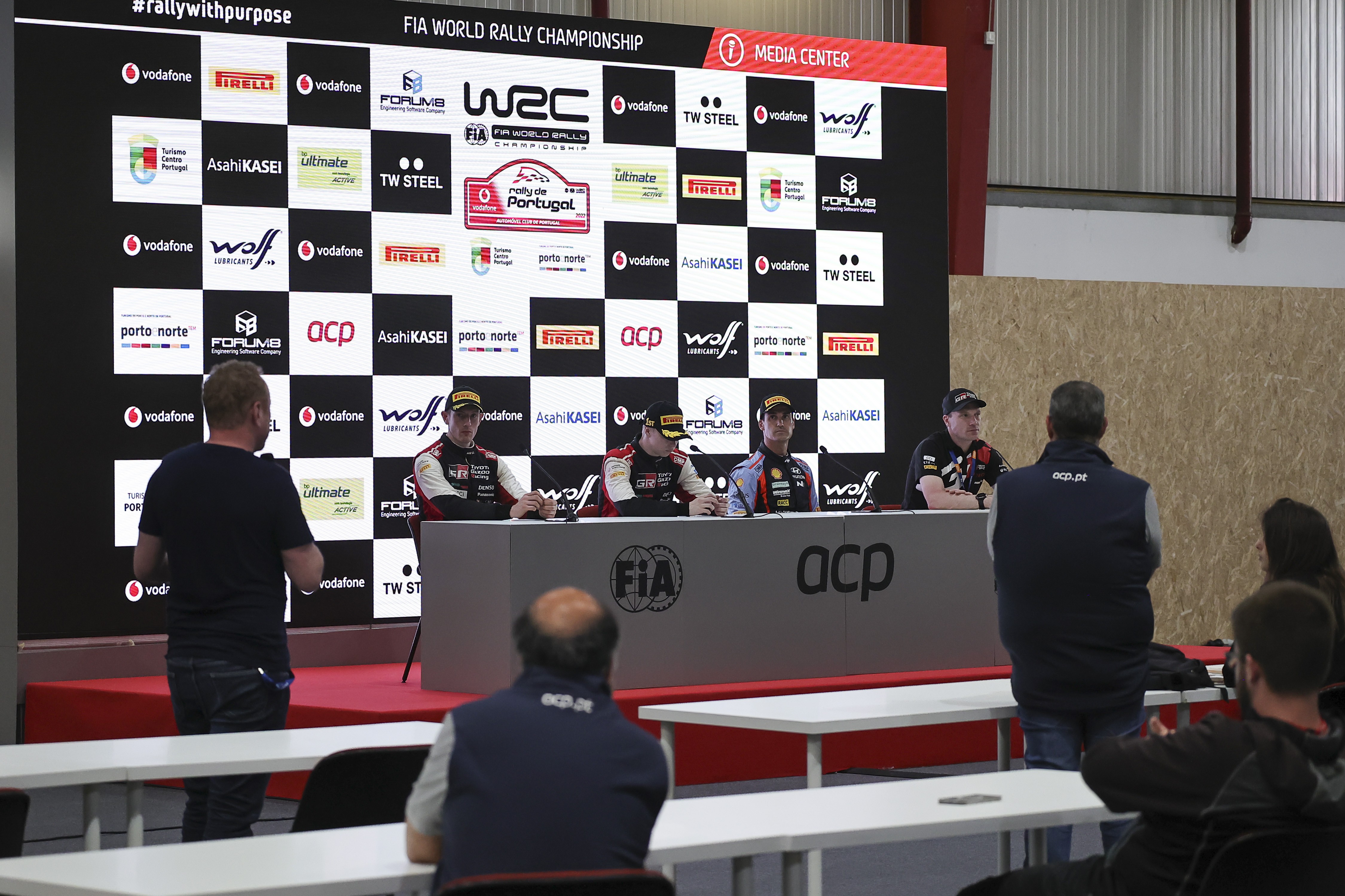 2022 Rally Portugal - Post-event FIA press conference - Ouright Top 3 and winning manufacturer