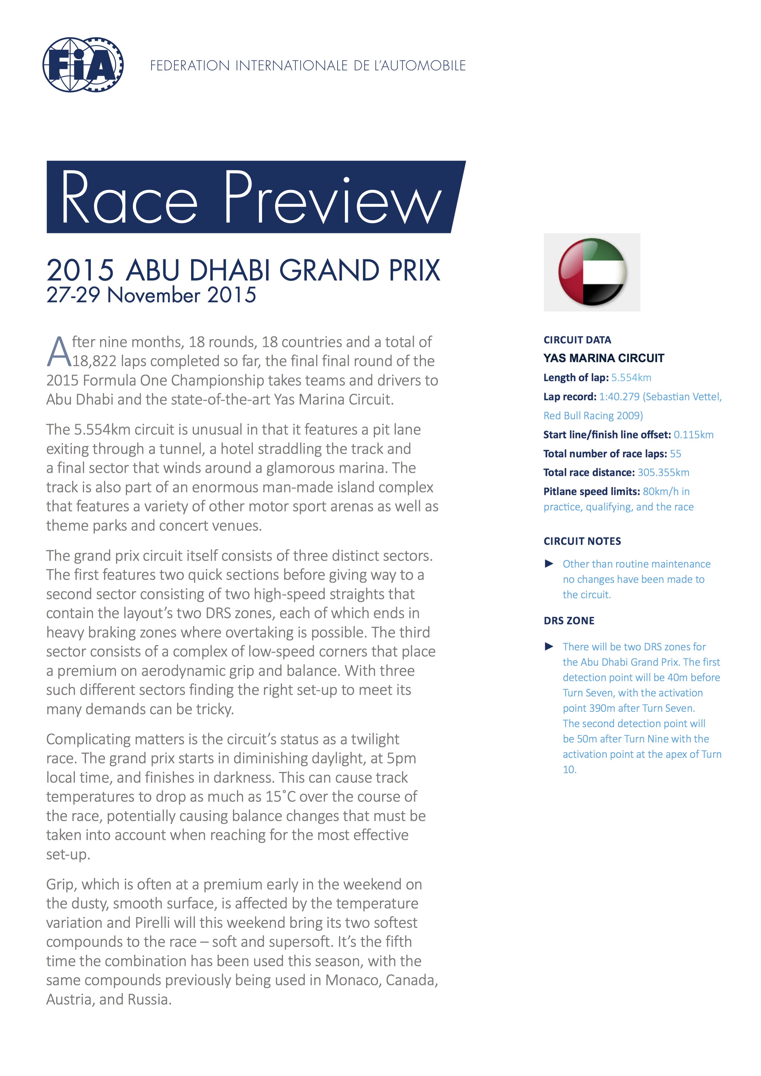 Abu Dhabi GP Preview