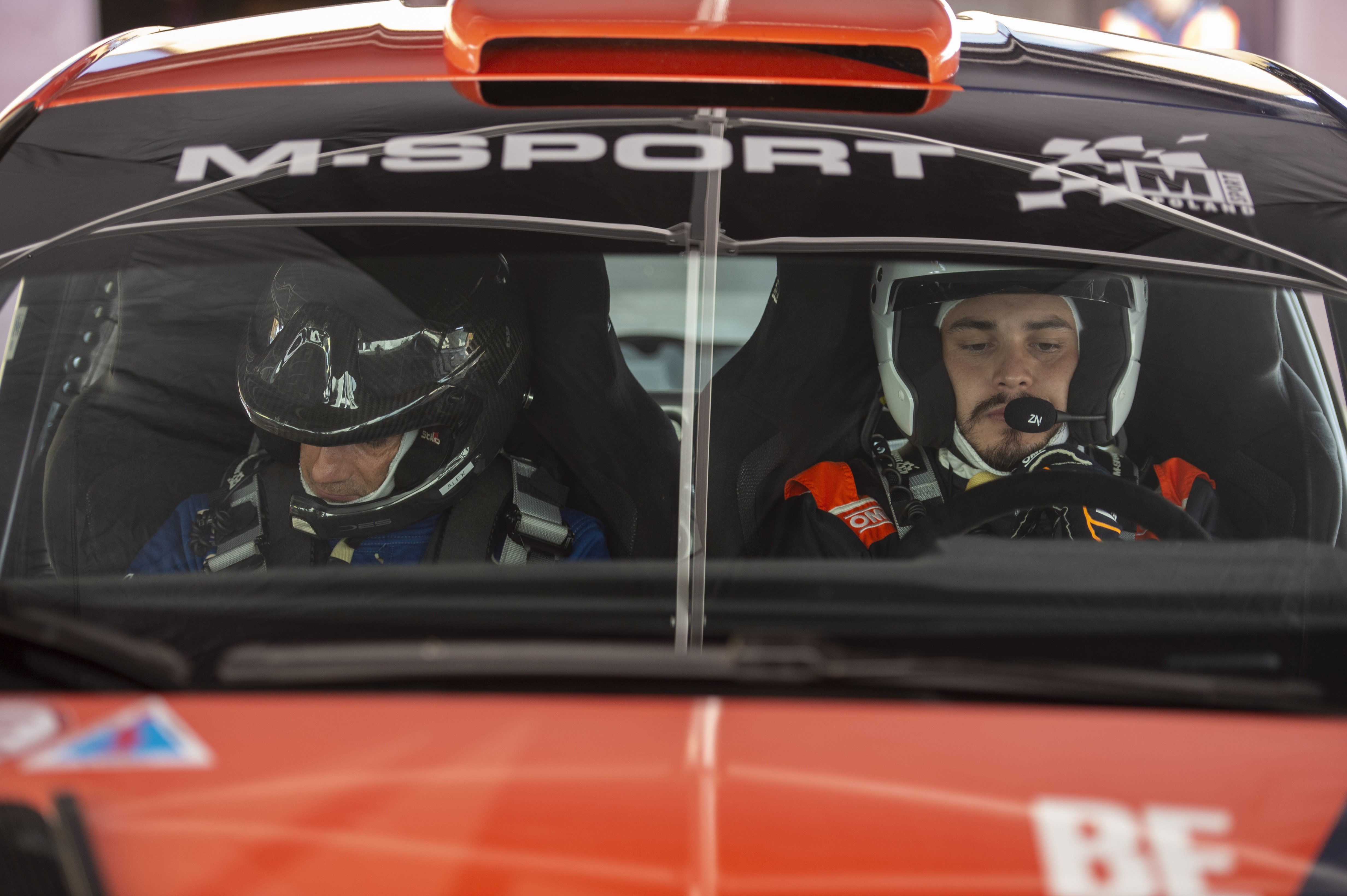 FIA Rally Star Training Camp - L'istruttore di piloti Alexandre Bengui e Jose Apito Caparo