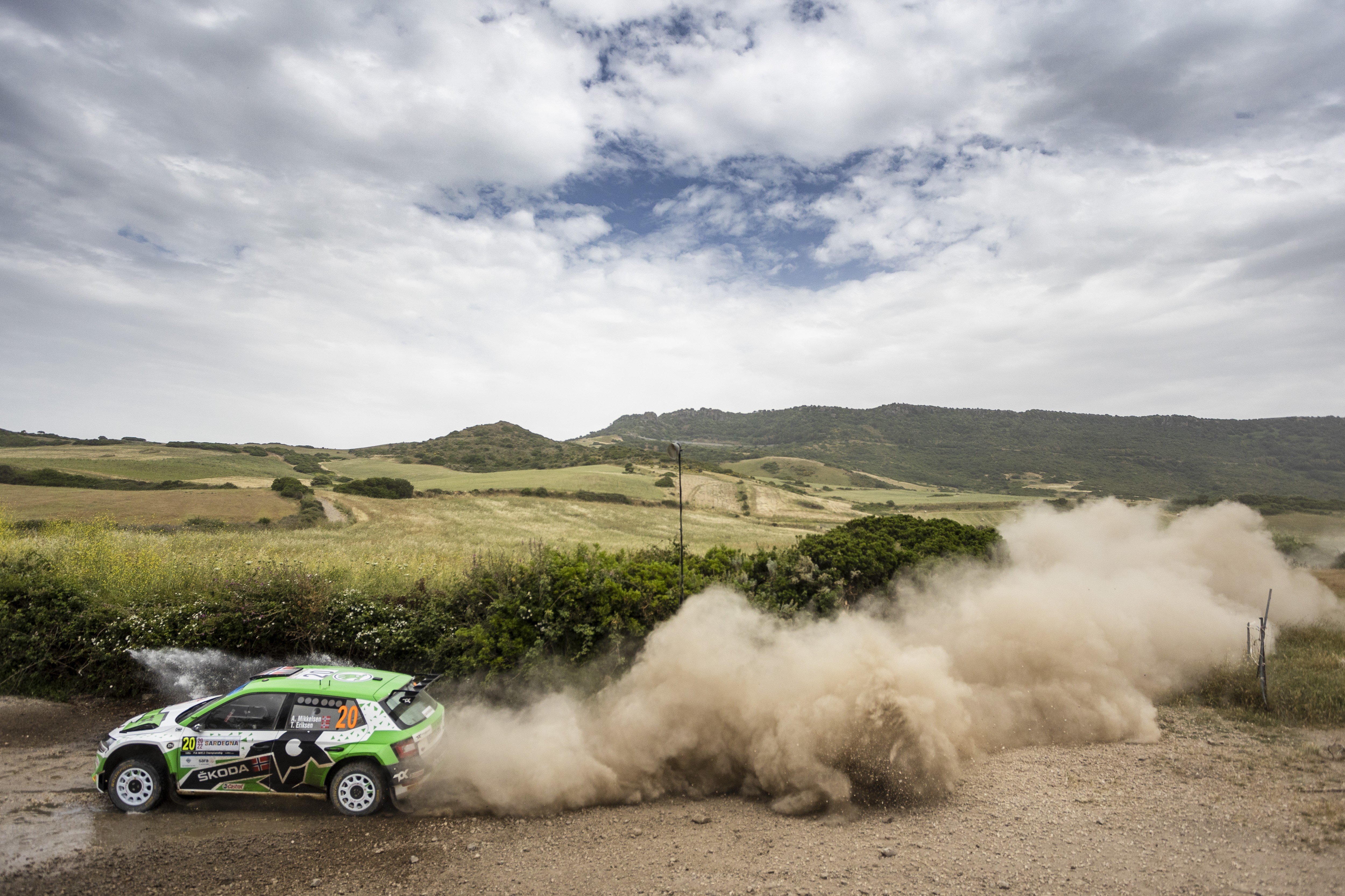 2022 WRC - Rally Italia Sardegna - A. Mikkelsen/T/ Eriksen, Toksport WRT (Photo Nikos Katikis / DPPI)