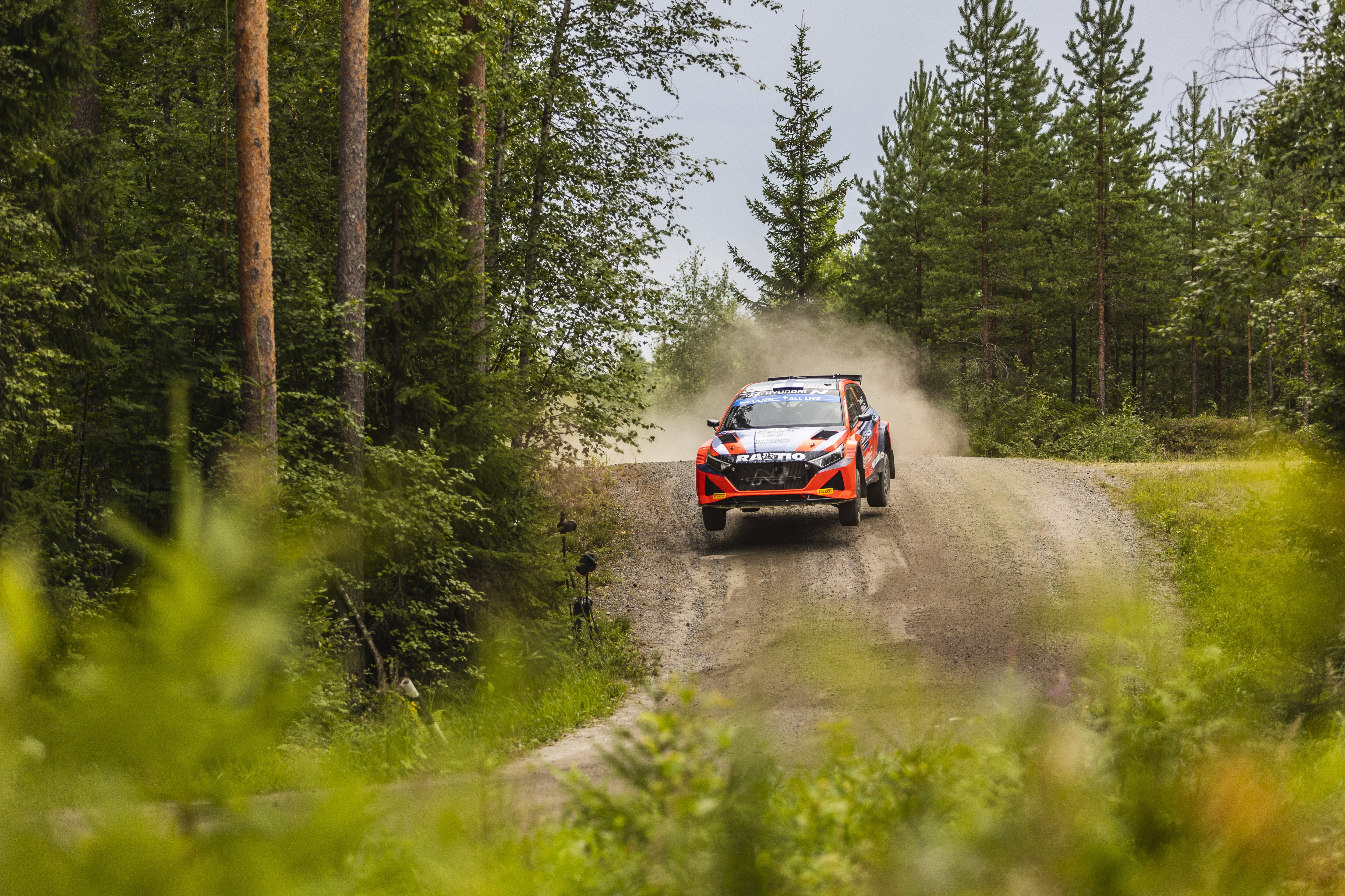 2022 WRC - Rally Finland - Teemu Suninen/Mikko Markkula, Toksport WRT2, Skoda Fabia Evo (photo Nikos Katikis / DPPI)