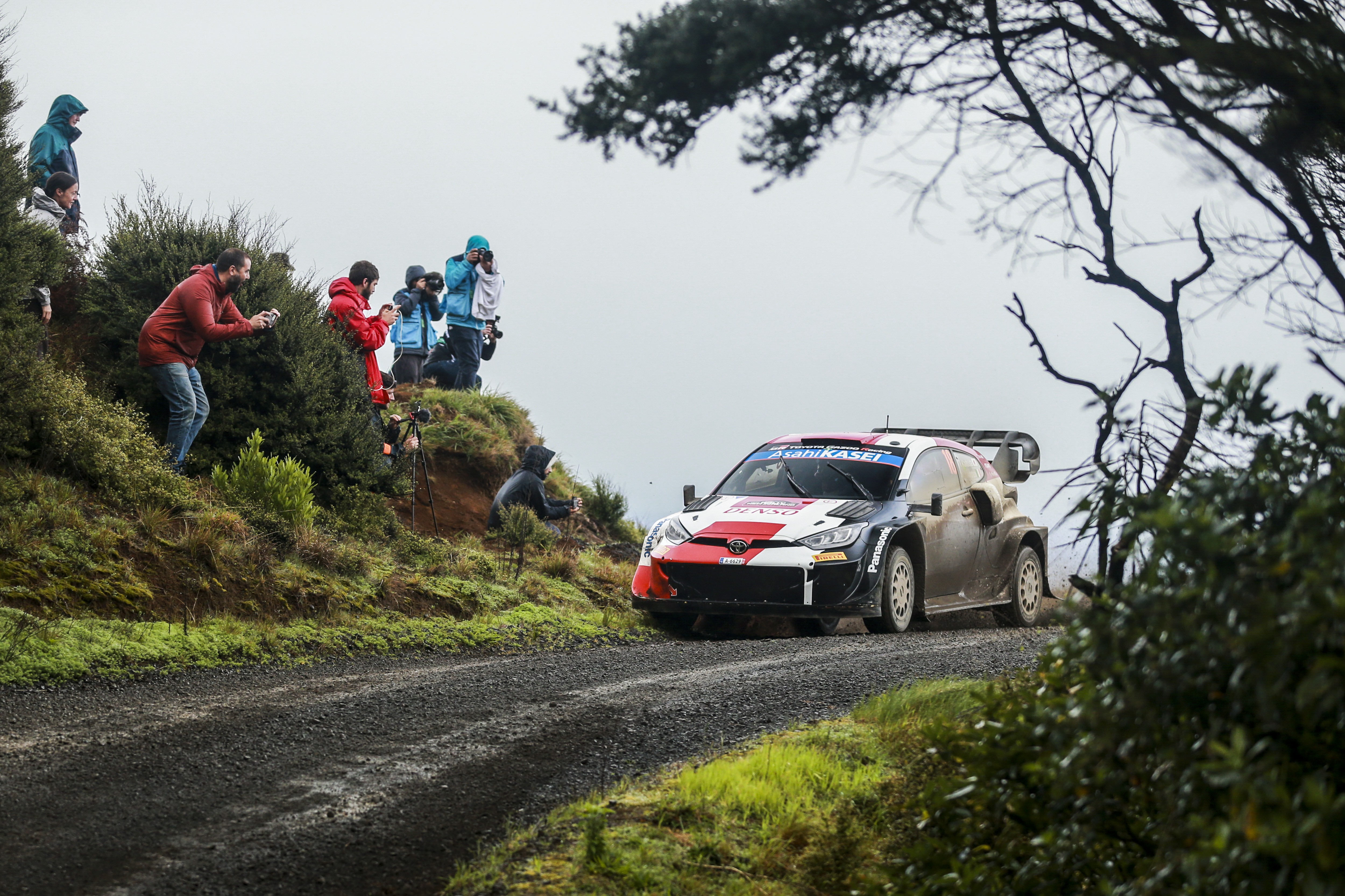 18 KATSUTA Takamoto (jpn), JOHNSTON Aaron (irl), Toyota Gazoo Racing WRT, Toyota GR Yaris Rally 1, action during the Rally New Zealand 2022, 11th rd of the 2022 WRC, from September 29 to October 2, 2022 at Auckland, NZ (Photo: Nikos Katikis / DPPI)