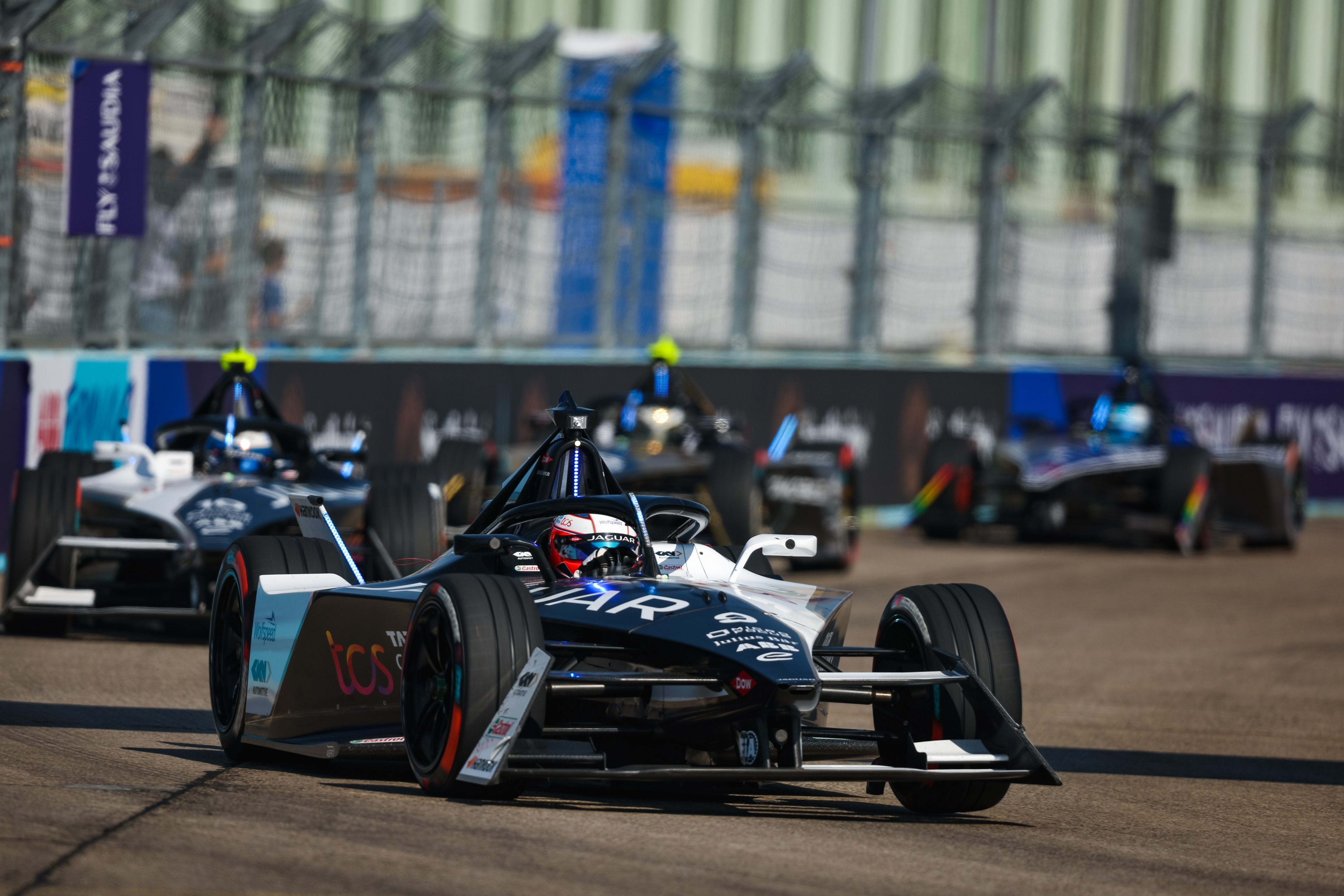 Evans leads all-Jaguar Formula E podium in Sao Paulo