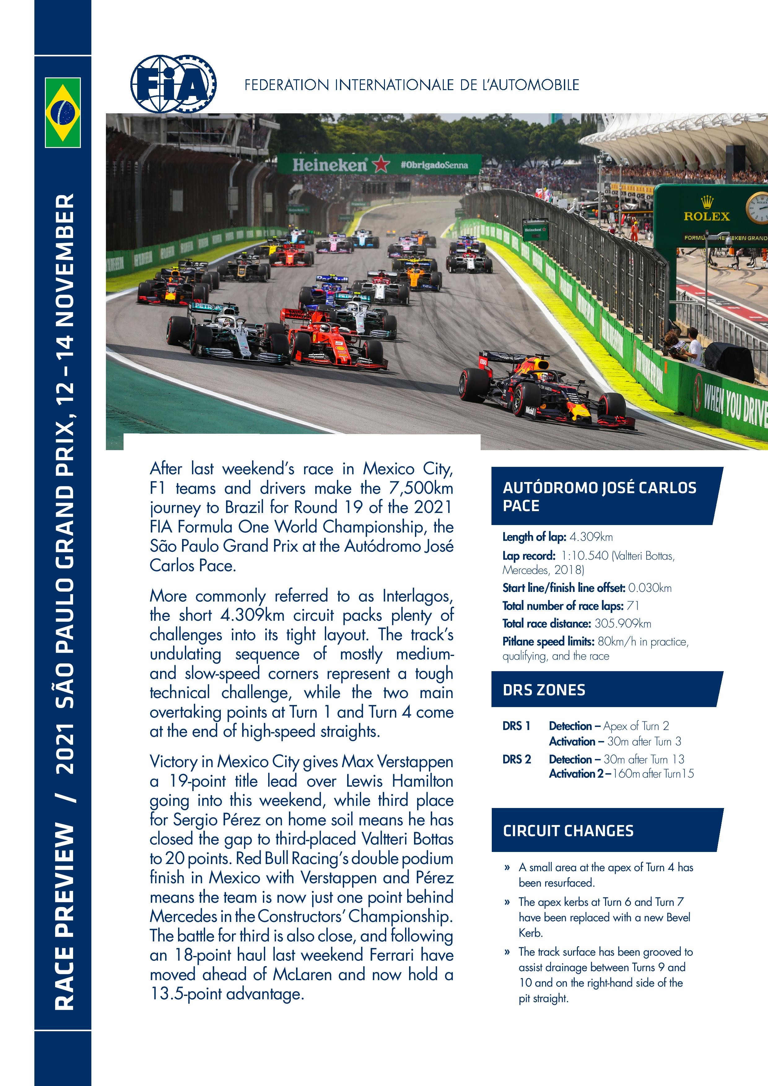 Sao Paulo Grand Prix Preview