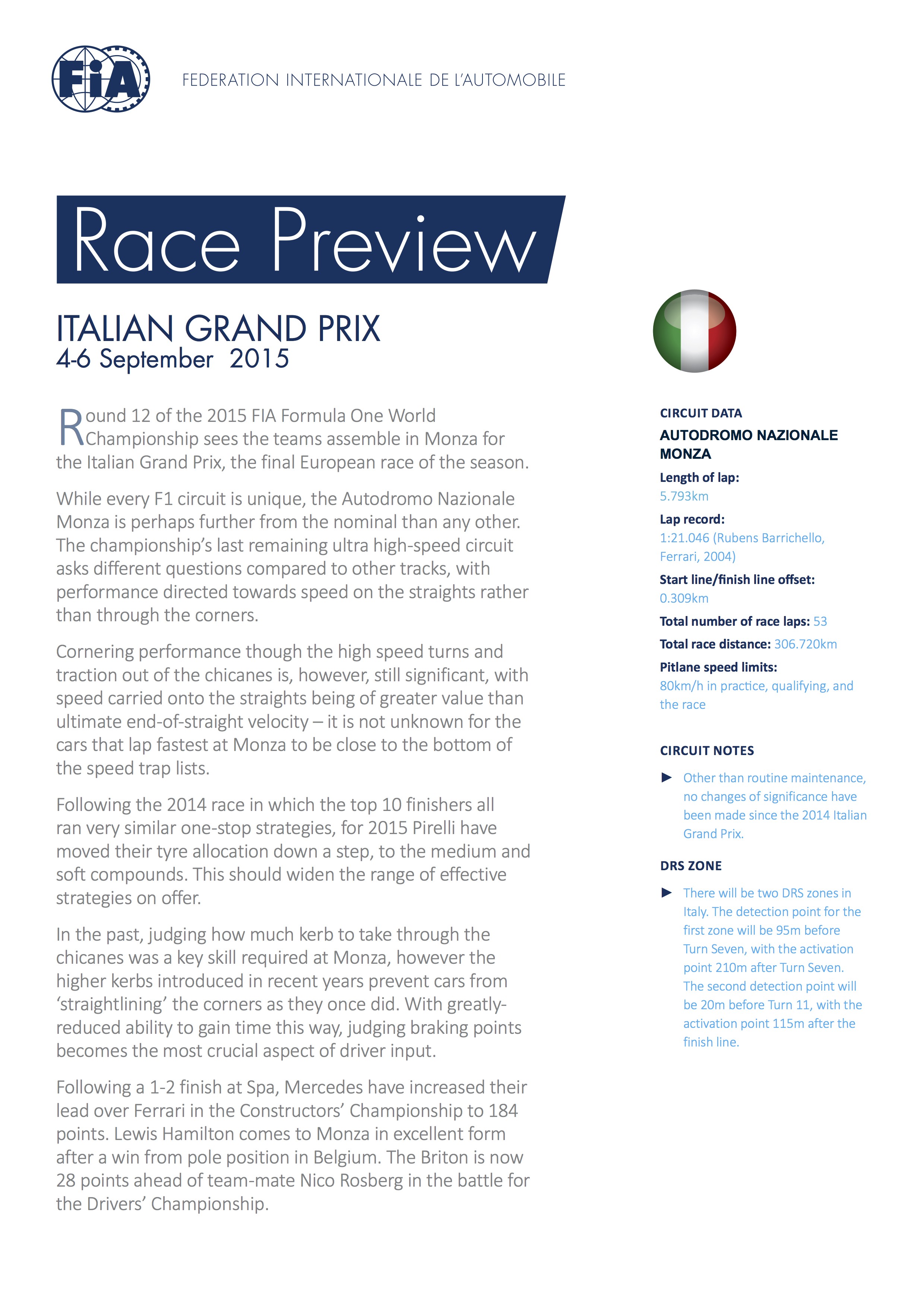 F1 Italian GP
