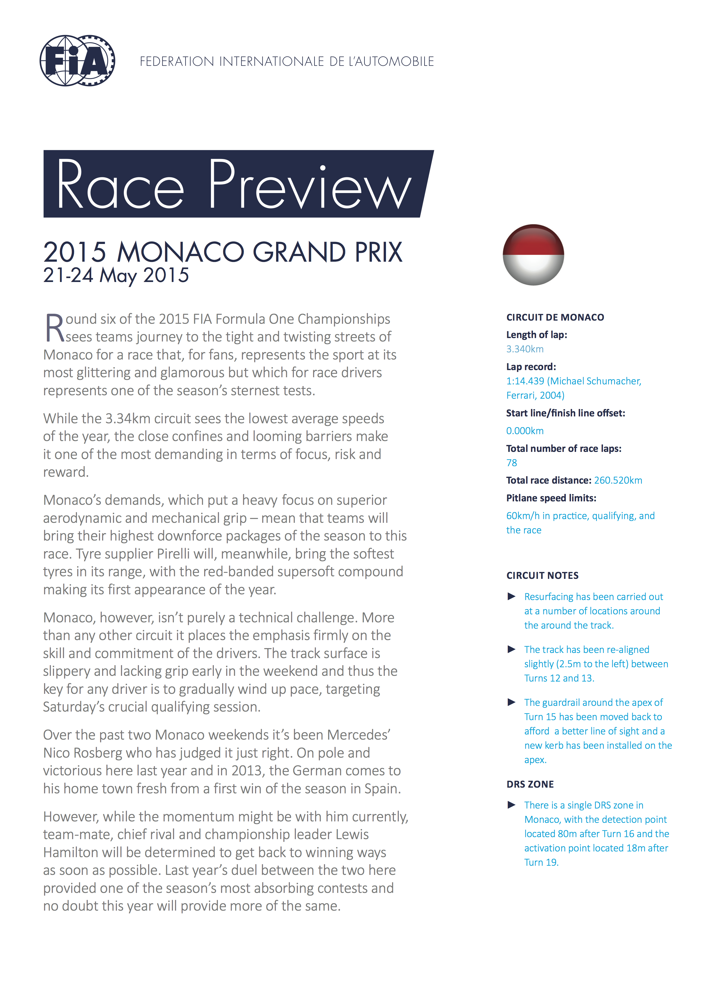 F1 Monaco Preview