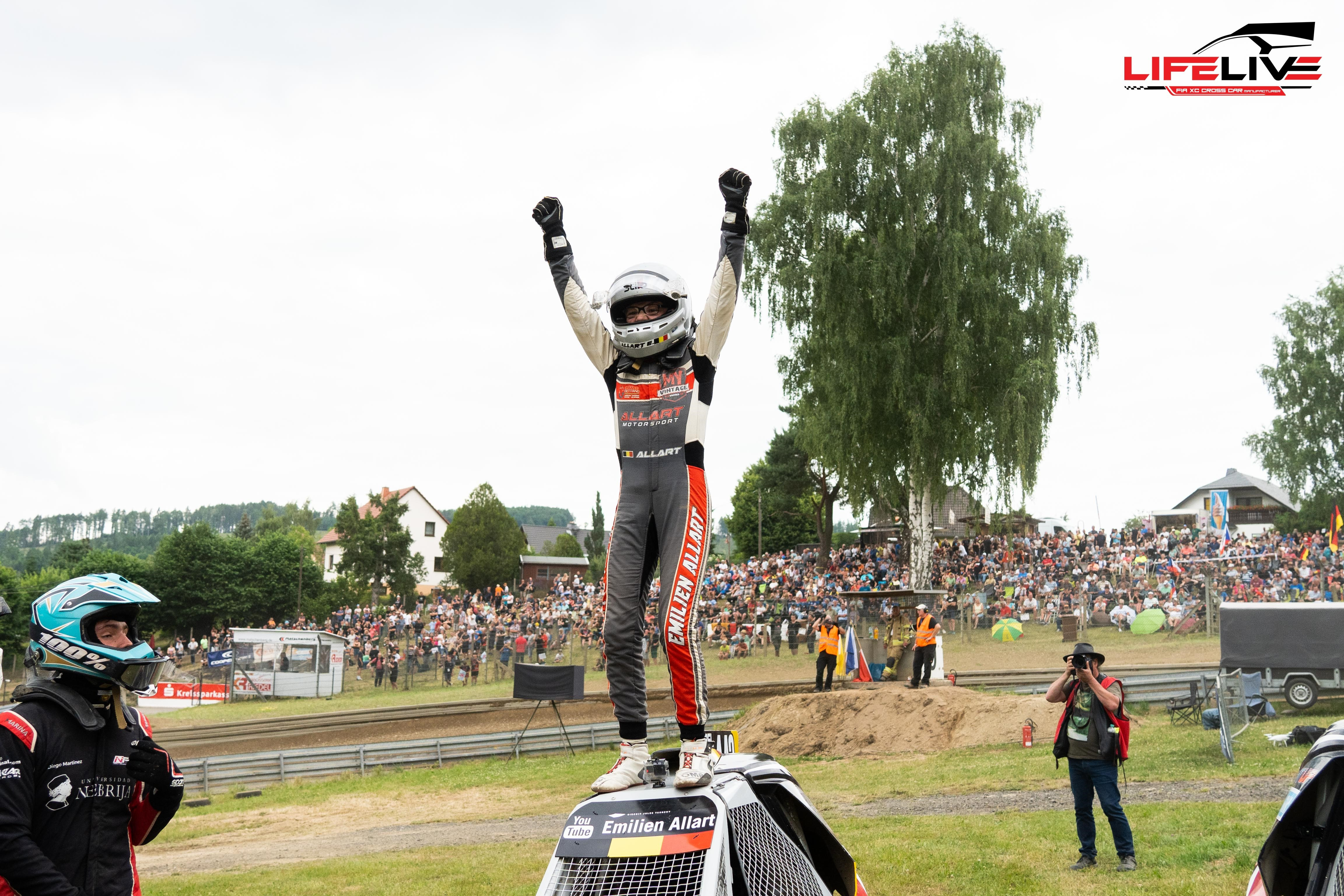 Trophée Académie FIA ​​Cross Car - Première manche Matschenberg - Emilien Allart (BEL)