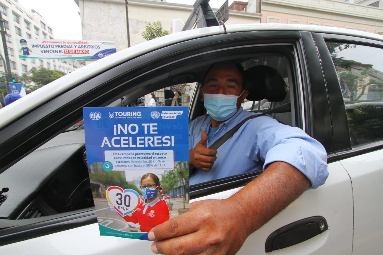 TOURING Y AUTOMÓVIL CLUB DEL PERÚ LAUNCHES NEW ROAD SAFETY CAMPAIGN ON