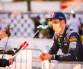 WRC Rally Croatia - Thierry Neuville giving interviews