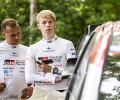 2021 WRC - Rally Estonia - Kalle Rovanperä (right) and codriver Jonne Halttunen (left) - DPPI Media / N. Katikis
