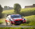 Thierry Neuville/Martijn Wydaeghe, Hyundai Shell Mobis WRT, 2021 Ypres Rally Belgium (photo: Grégory Lenormand / DPPI)