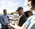 2022 WRC - Rally Estonia - Ott Tänak (Hyundai Shell Mobis WRT) speaking to media representatives (photo Nikos Katikis / DPPI)