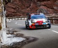 S. Ogier/V. Landais, Toyota Gazoo Racing, Rallye Monte-Carlo 2023 (photo DPPI)