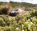 T. Neuville/M. Wydaeghe, Hyundai Shell Mobis WRT, Hyundai i20 N Rally1 Hybrid, winners of Rally Italia Sardegna 2023.