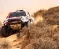 Nasser Al-Attiyah (QAT) / Mathieu Baumel (FRA), Toyota GR DKR Hilux, Toyota Gazoo Racing, during the 2022 Rallye du Maroc (photo: Germain Hazard / DPPI).