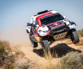 Nasser AL-ATTIYAH Nasser (qat), Mathieu BAUMEL (fra), Toyota Gazoo Racing, Toyota GR DKR Hilux, FIA W2RC, action during the Stage 5 of the Sonora Rally 2023, 3rd round of the 2023 World Rally-Raid Championship, Mexico - Photo Julien Delfosse / DPPI