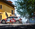 2022 ERC - Efren Llarena/Sara Fernandez, Rally di Roma, Italy on 24th July (Photo: Red Bull Content Pool)
