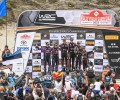 2022 WRC - Rally Italia Sardegna - Power Stage podium (photo: Massimo Bettiol for ACI)