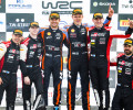 2022 WRC - Rally Finland - Podium at power stage (photo: Jaanus Ree / Red  Bull Content Pool)