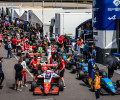 March 12, 2023, Avondale, Louisiana, U.S: JESSE LACEY, JIMMIE LOCKHART and  PATRICK WOODS-TOTH celebrate on the podium after round 2 of the F4 US  Championship series at NOLA Motorsports Park in Avondale