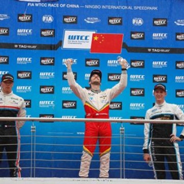#WTCC - @e_guerrieri was the star performer at @fia_wtcc Race of China 🇨🇳 with a virtuoso performance in the Opening Race, before the heavy rain forced the Main Race to be stopped on the 4th Lap #Motorsport #Racing